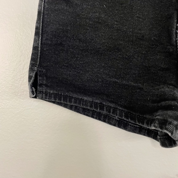 BDG High Waisted Black Denim Shorts - Picture 8 of 13